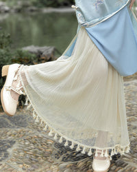 Qipao Underlay Skirt | Elastic Vintage Versatile Layering Bottom Skirt
