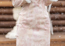 Winter Fur Collar Qipao | Long Thick Warm Elegant Dress