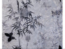 Chinese-style Sleeveless Cheongsam | Bamboo Leaf Butterfly Embroidered Qipao