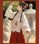 秋季明式马面裙汉服新年服装