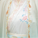 Wei Jin Style Hanfu Couple Set | Gradient Wide-Sleeve with Qi-Xiong Ruqun