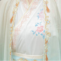 Wei Jin Style Hanfu Couple Set | Gradient Wide-Sleeve with Qi-Xiong Ruqun