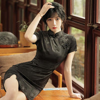 Qipao2024 New Improved French Retro National Fashion Small Girl Dress