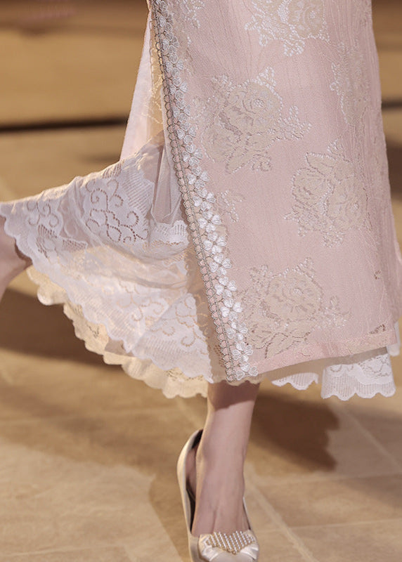 Cheongsam Slip Underskirt | Lace Lining Anti See-Through