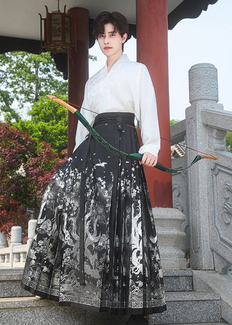 Summer Men’s Mamian Set | Breathable Jacquard