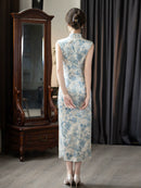 Beige Qipao Dress | Elegant Banquet & Formal Cheongsam