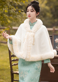Jacquard Bamboo Long Sleeve Winter Qipao | Elegant Daily Wear