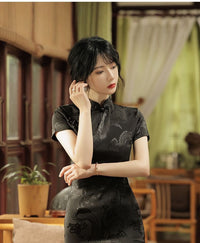 Qipao2024 New Improved French Retro National Fashion Small Girl Dress