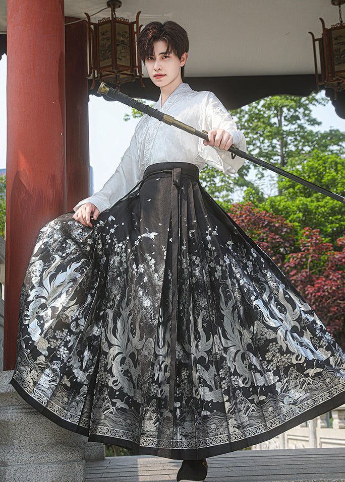 Summer Men’s Mamian Set | Breathable Jacquard