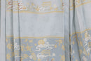 Ming-Style Stand-Collar Embroidered Patch Top & Mamian Skirt Set | Osmanthus Bunny Motif Elegant Hanfu