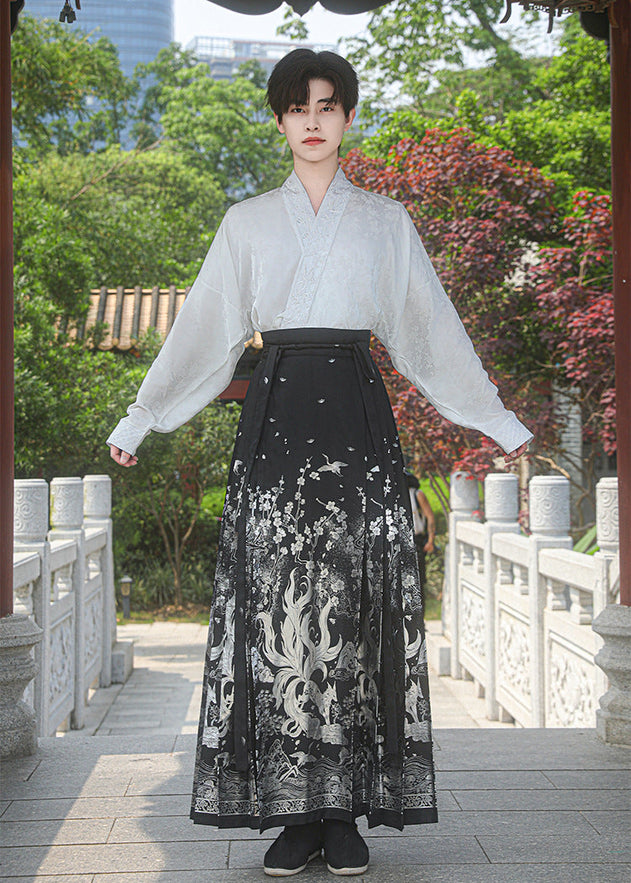 Summer Men’s Mamian Set | Breathable Jacquard