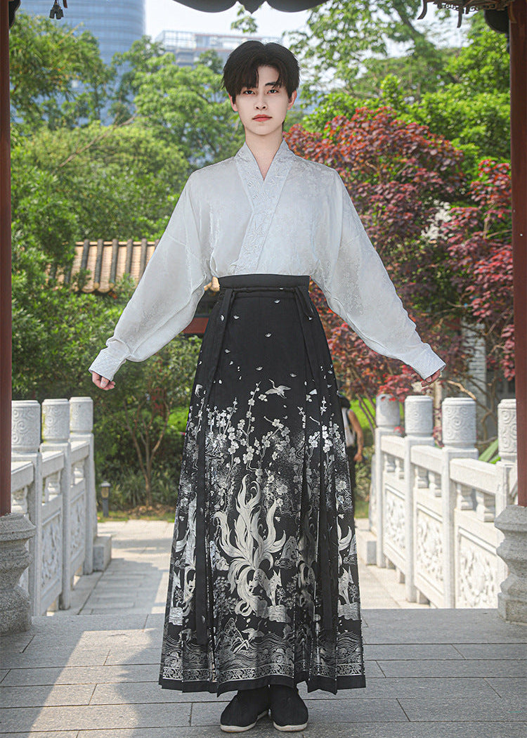 Summer Men’s Mamian Set | Breathable Jacquard