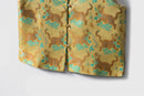 Silk Vest with Playful Animal Print – Luxury Traditional Chinese Design