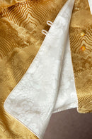 Silk Top with Floral Embroidery, Elegant Chinese Style