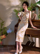 Women's New Chinese Cheongsam With Simple Design.