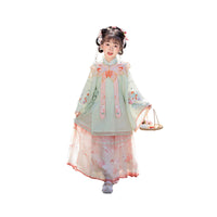 Girls' Hanfu for Chinese New Year