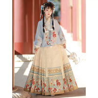 Ming-Style Women's Hanfu with Mamianqun