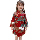 Kids' Festive Red New Year Dress Cheongsam