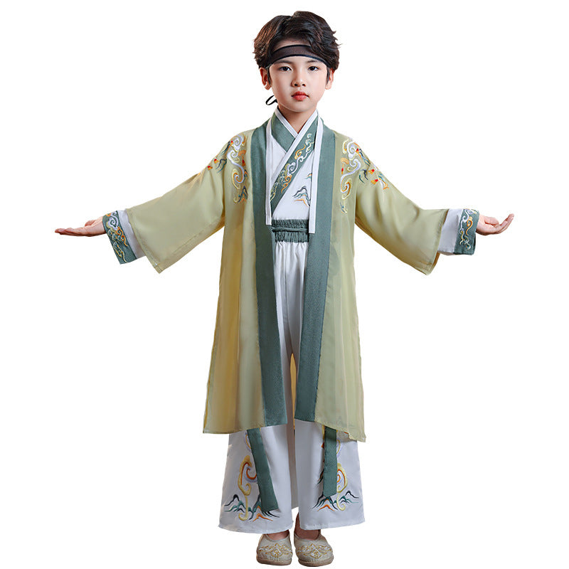 Boys' Traditional Clothing Hanfu Suit