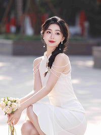 2024 New Models Young Lady New Chinese Improved Sleeveless Qipao