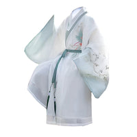 Children's Hanfu - traditional cultural clothing with scholarly motifs