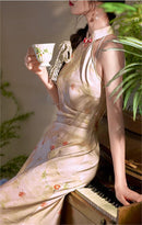 Women's New Chinese Cheongsam With Simple Design.