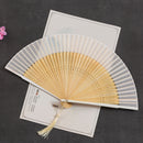 Chinese Bamboo Hand Fan - Perfect for Hanfu Outfit Accessories