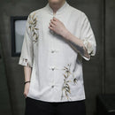 mens-half-sleeve-new-chinese-style-bamboo-embroidery-shirt