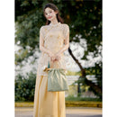 Elegant Yellow Flowing Gown Summer Dress for Special Occasions