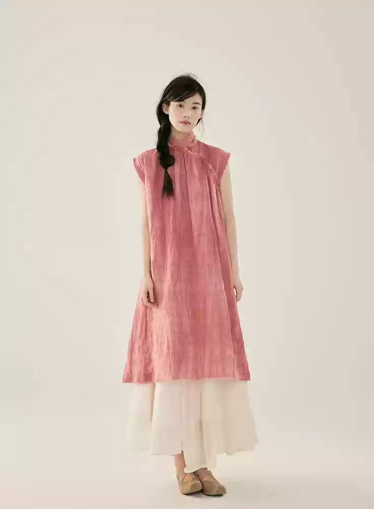 Women 2024 Summer New Chinese Style Tea Clothes Two Pcs Set