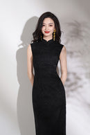 Sleeveless Bridal Qipao Dress | Lightweight Mandarin Collar Summer Gown