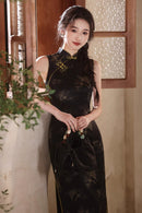 Summer Sleeveless Vintage Slim Qipao | Lightweight Elegant Cheongsam Dress