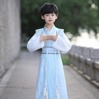 Boys Ancient Chinese Summer Robe Hanfu Costume