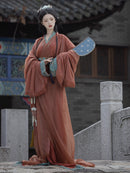 Elegant Flowing Hanfu Dress with Traditional Design for Women