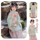 Girls' Hanfu for Chinese New Year