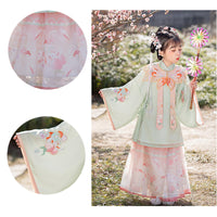 Girls' Hanfu for Chinese New Year