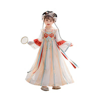 Kids' Fairy Hanfu Tang Dynasty Dress