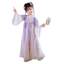 “Purple Cloud Fairy” Chinese Traditional Dress for Kids