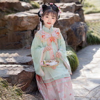 Girls' Hanfu for Chinese New Year