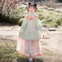 Girls' Hanfu for Chinese New Year