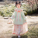 Girls' Hanfu for Chinese New Year