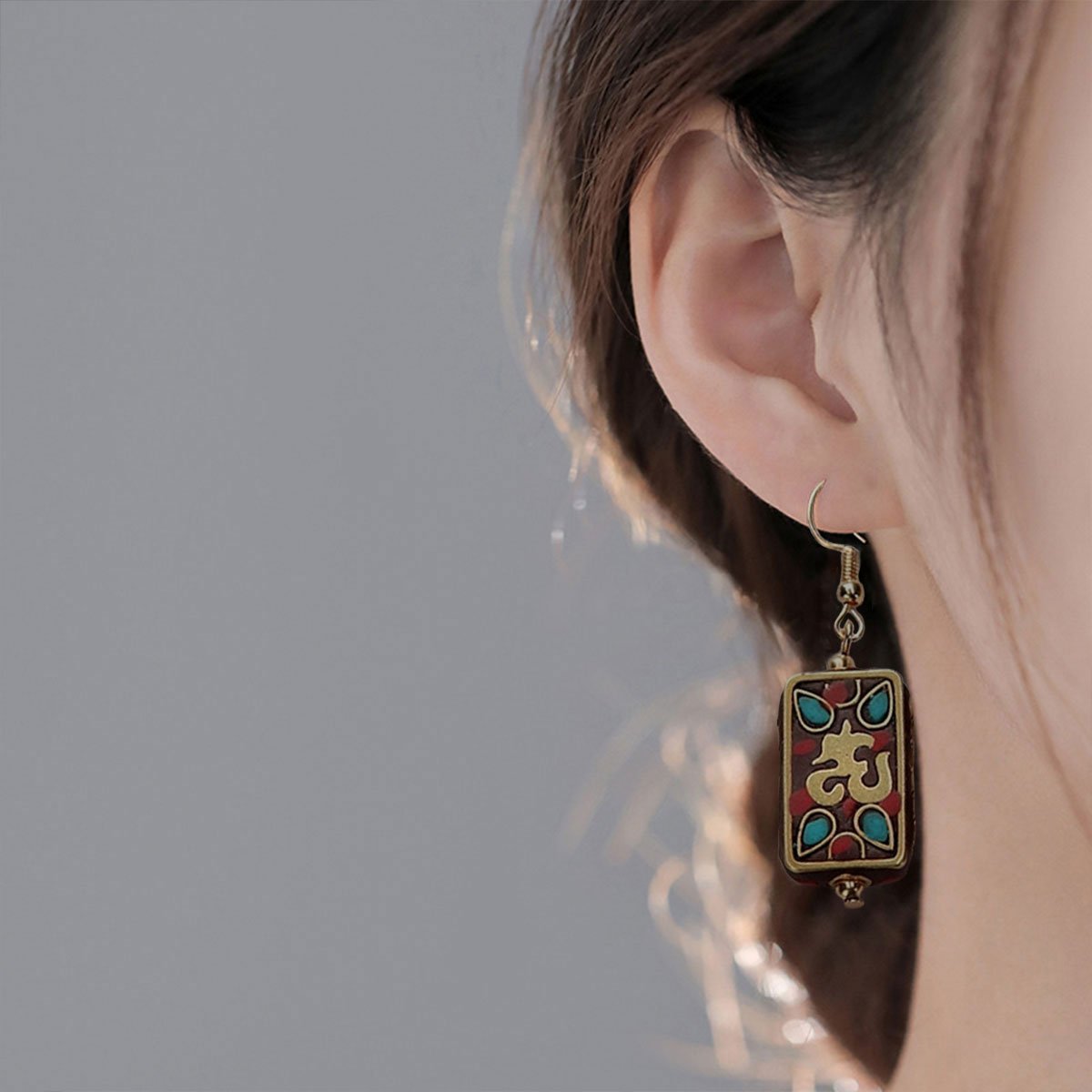 Retro Ethnic Style Earrings Fashion Jewelry for Women Bohemian Accessories Gift