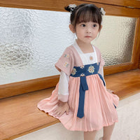 Girls Modern Hanfu Dress