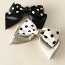 Polka Dot Bow Hair Clips