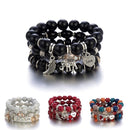 Bohemian Multilayer Beaded Bracelets