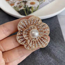 Pearl Flower Brooch