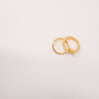 Brass Gold-Plated Twist Knot Ring Retro Geometric Ring Fashion Jewelry