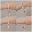 Faux Pearl Bracelet for Women Christmas Gift Adjustable Fashion Jewellery