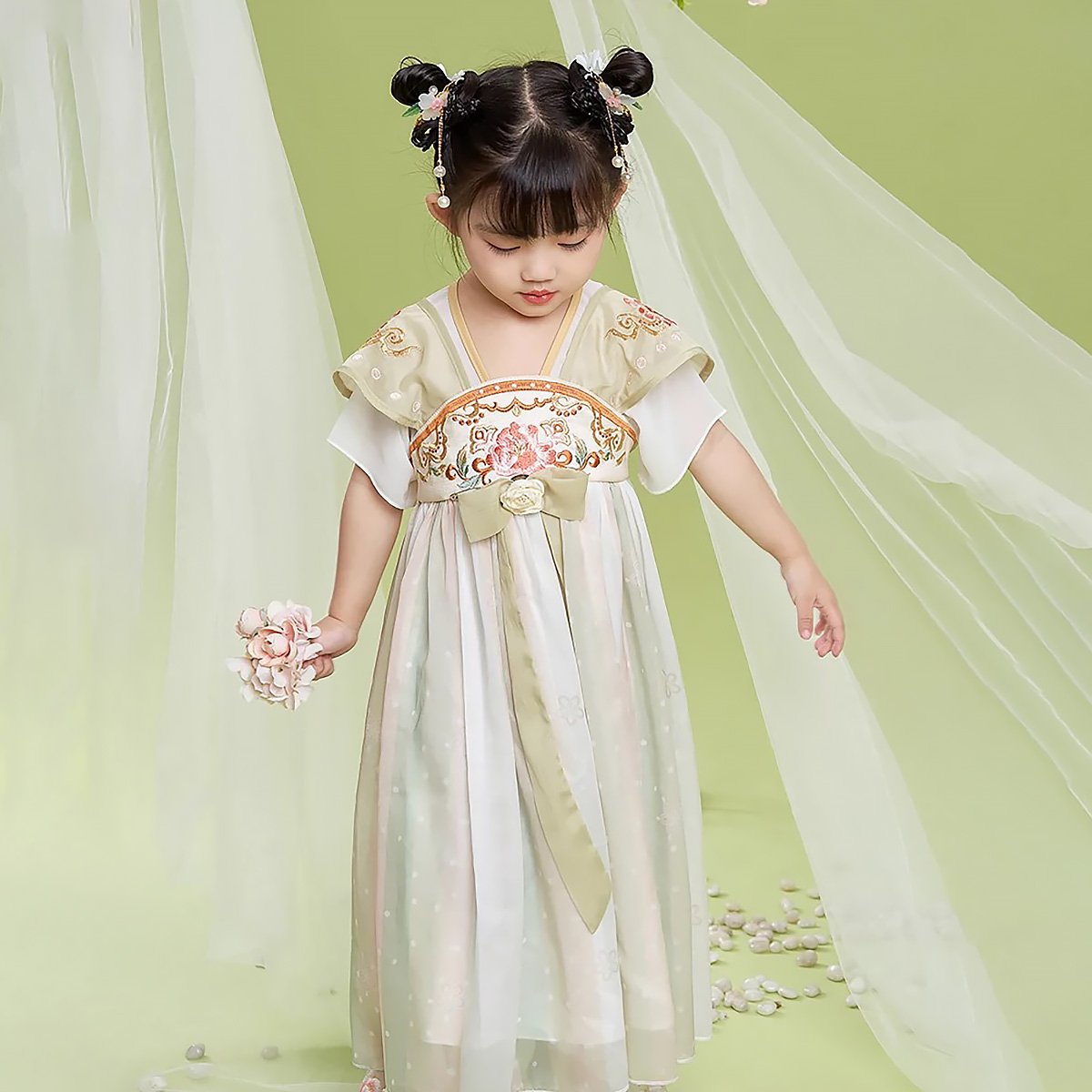 Girls Traditional Chinese Dress Hanfu