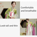 New Chinese Women's Clothing Tang Style Hanfu Elements Daily Chest-length Dress Tea Clothing Two-piece Set